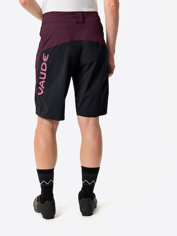 VAUDE Regular Outdoor Pants 'Altissimo' in Red