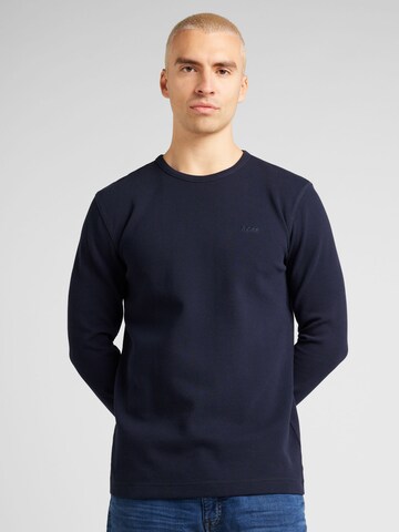 BOSS Sweater 'Tempesto' in Blue: front