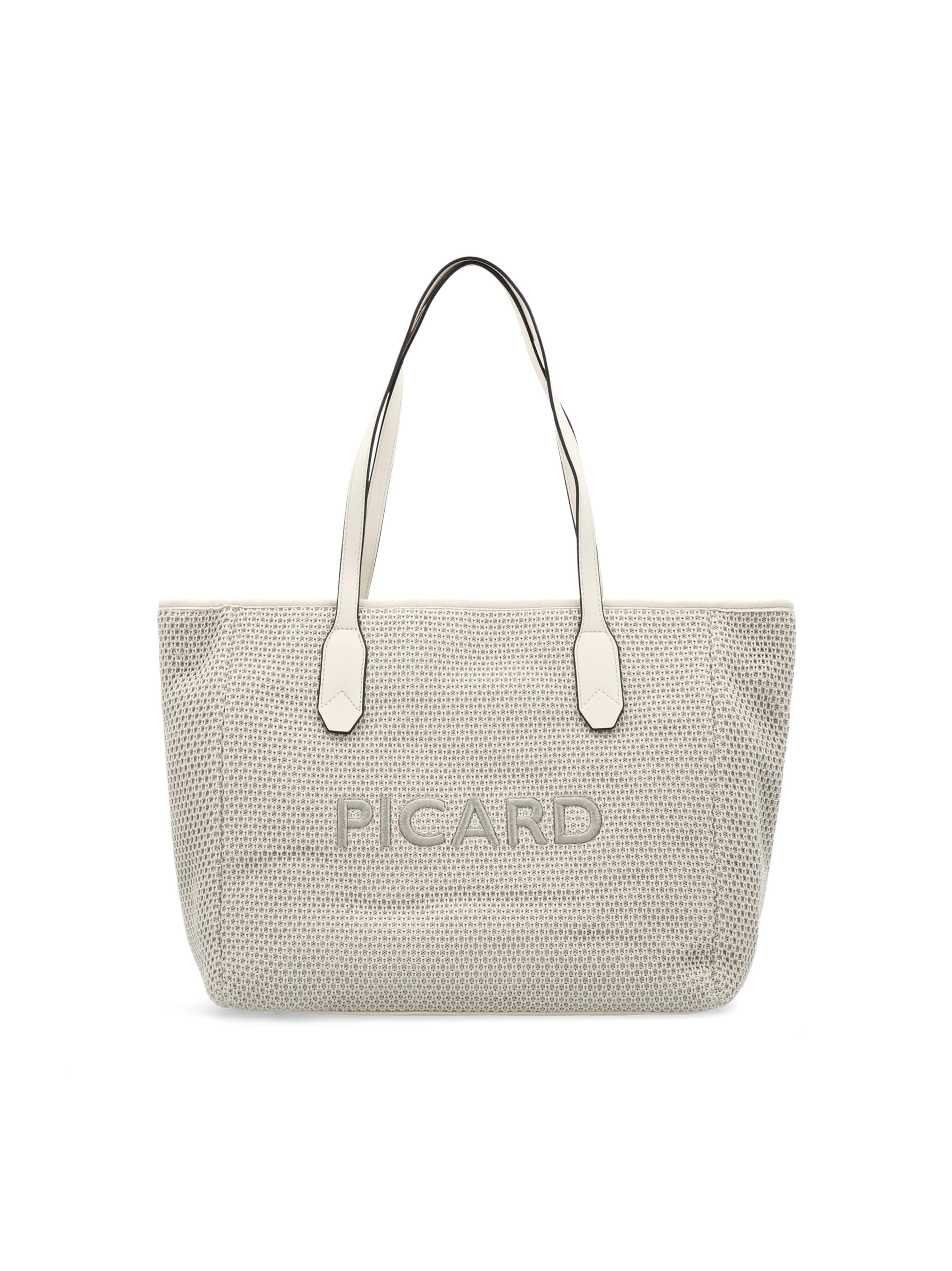 Picard Shopper 'Knitwork' in Grau: Vorderseite