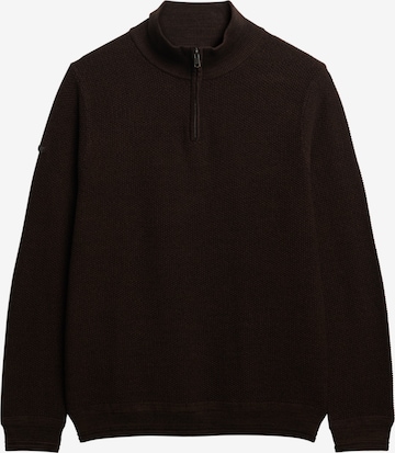 Pull-over Superdry en marron : devant