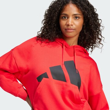 ADIDAS SPORTSWEAR Sports sweatshirt 'Essentials' in Red