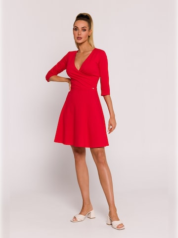 made of emotion - Vestido 'M786' en rojo