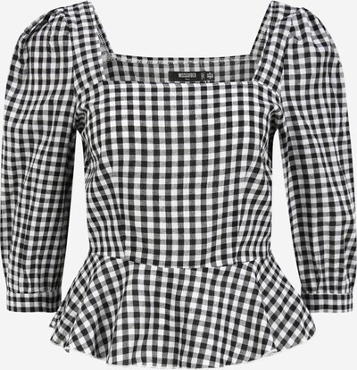 Missguided (Tall) Halenka 'GINGHAM' - černá / bílá, Produkt