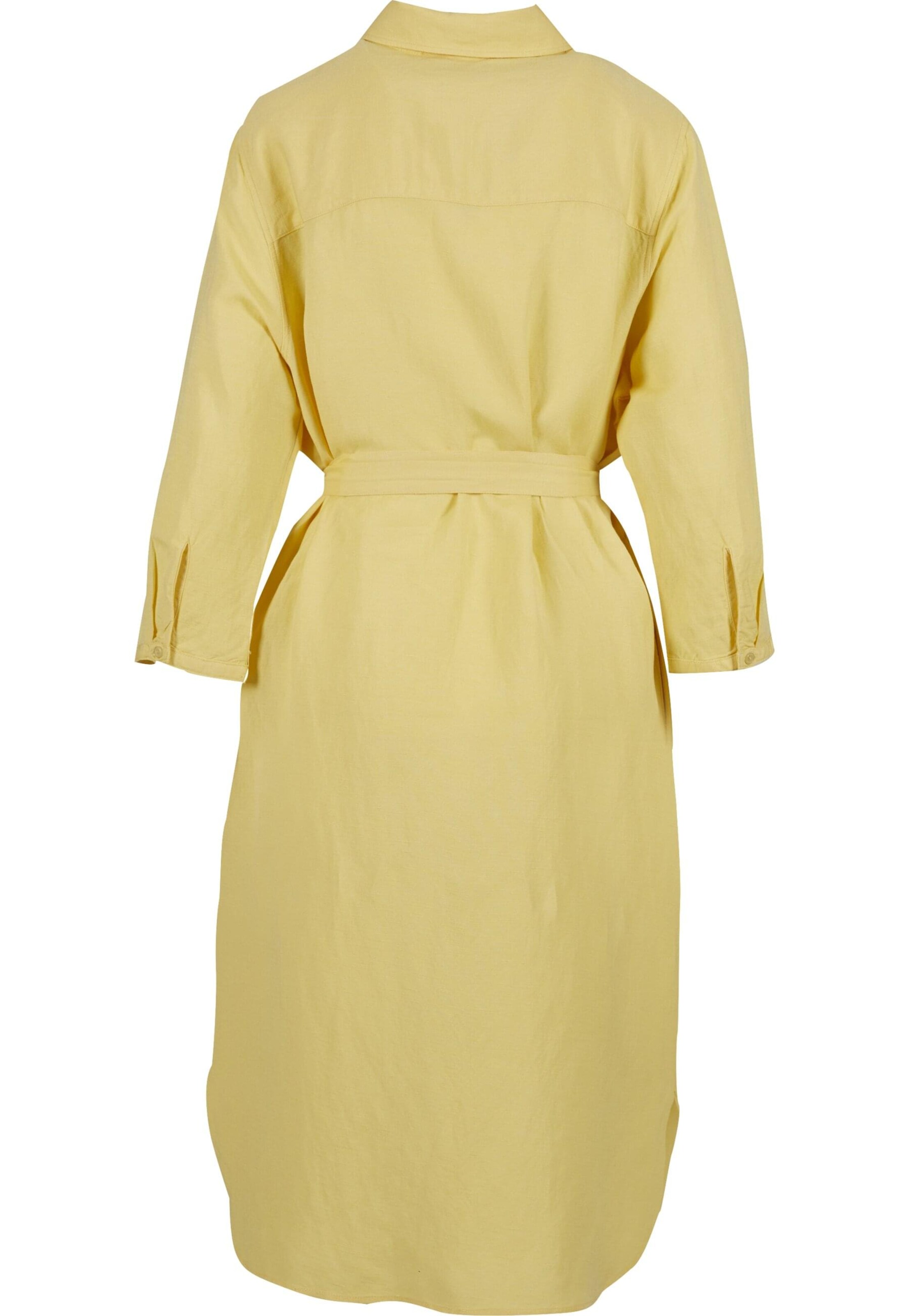 FYNCH-HATTON Shirt Dress in Yellow
