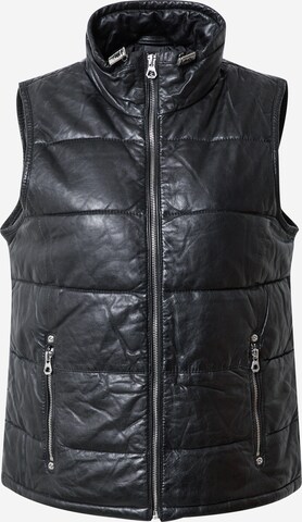 Gilet 'Namy' Gipsy en noir : devant