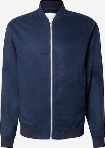 Bruun & StengadePrijelazna jakna 'Izaro' - plava boja: prednji dio