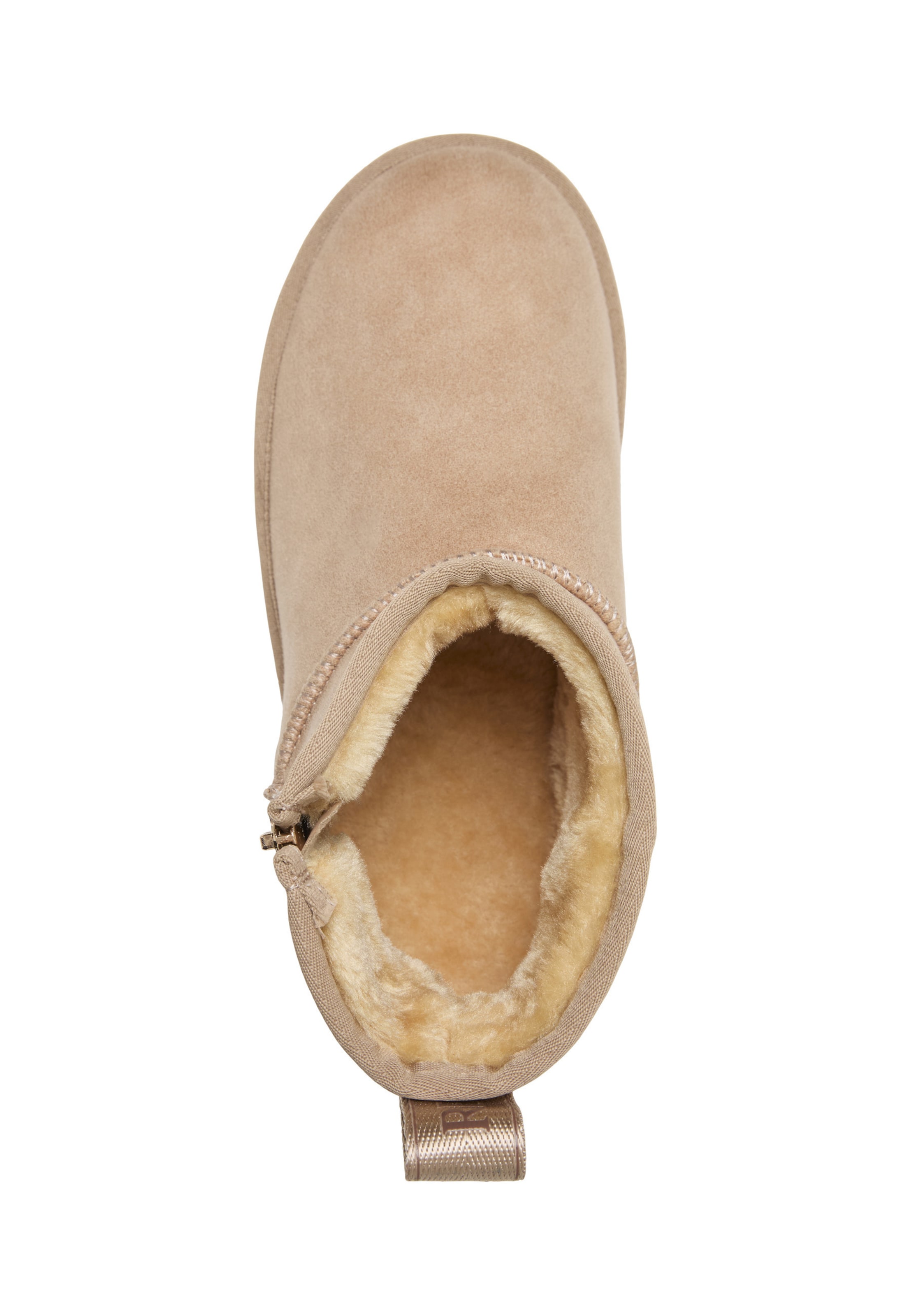 REPLAY Boots 'Zip' in Beige