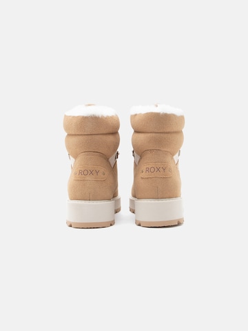 ROXY Gležnarji z vezalkami 'BRADIE' | rjava barva