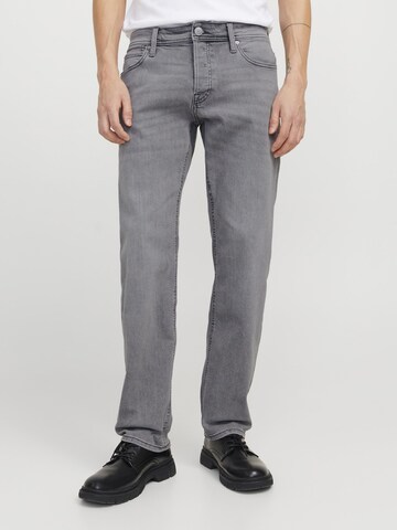 JACK & JONES Regular Jeans 'JJIMike JJOriginal' in Grey: front