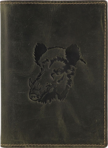 Étui GREENBURRY en marron : devant