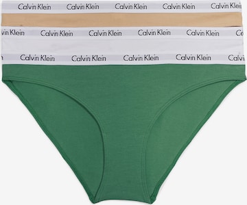 Calvin Klein Underwear Kalhotky 'Carousel' – zelená: přední strana