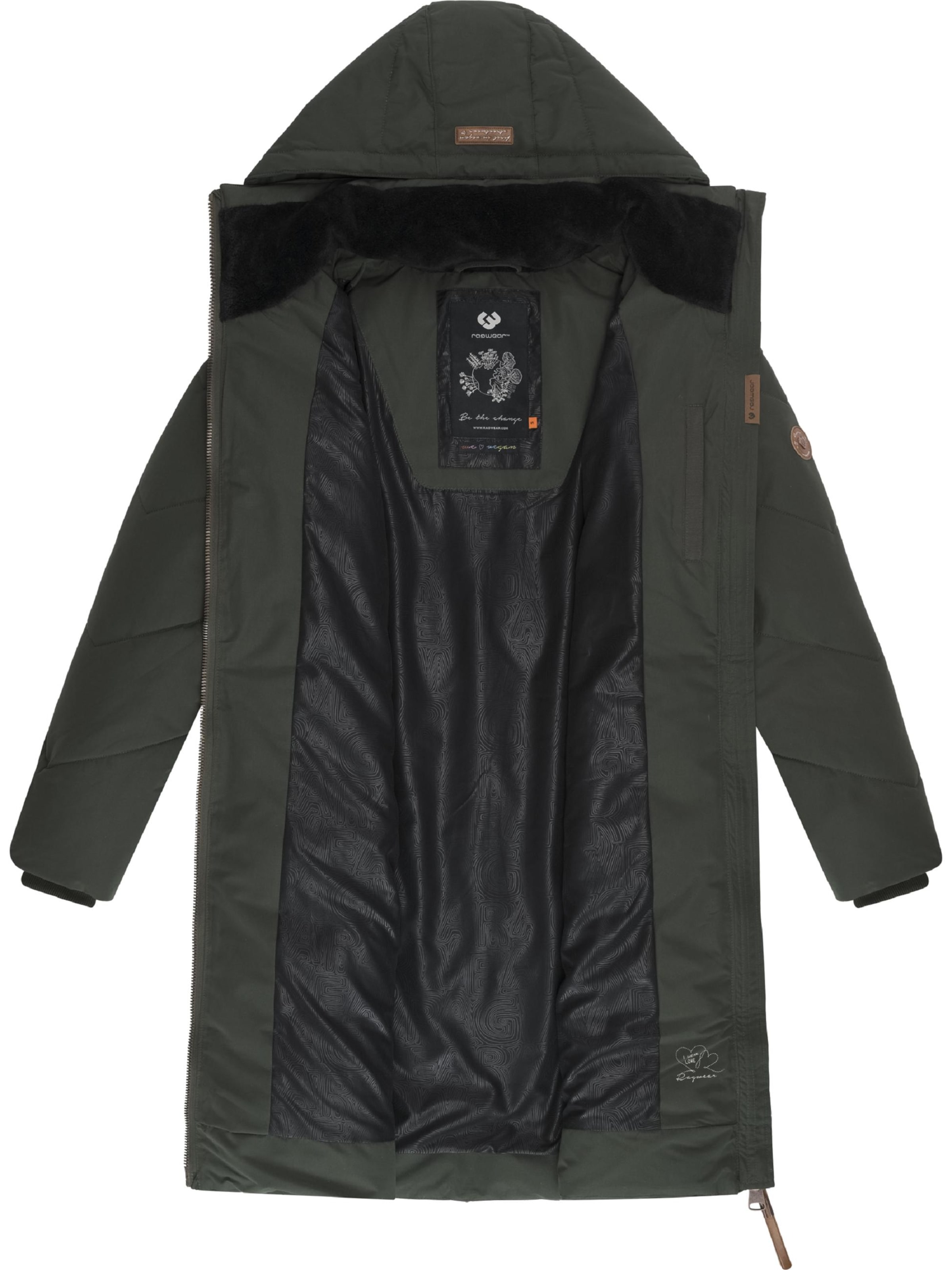 Manteau d’hiver 'Rebelka' Ragwear en vert