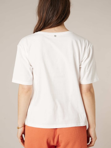 T-shirt 'ALBANE' Deeluxe en blanc