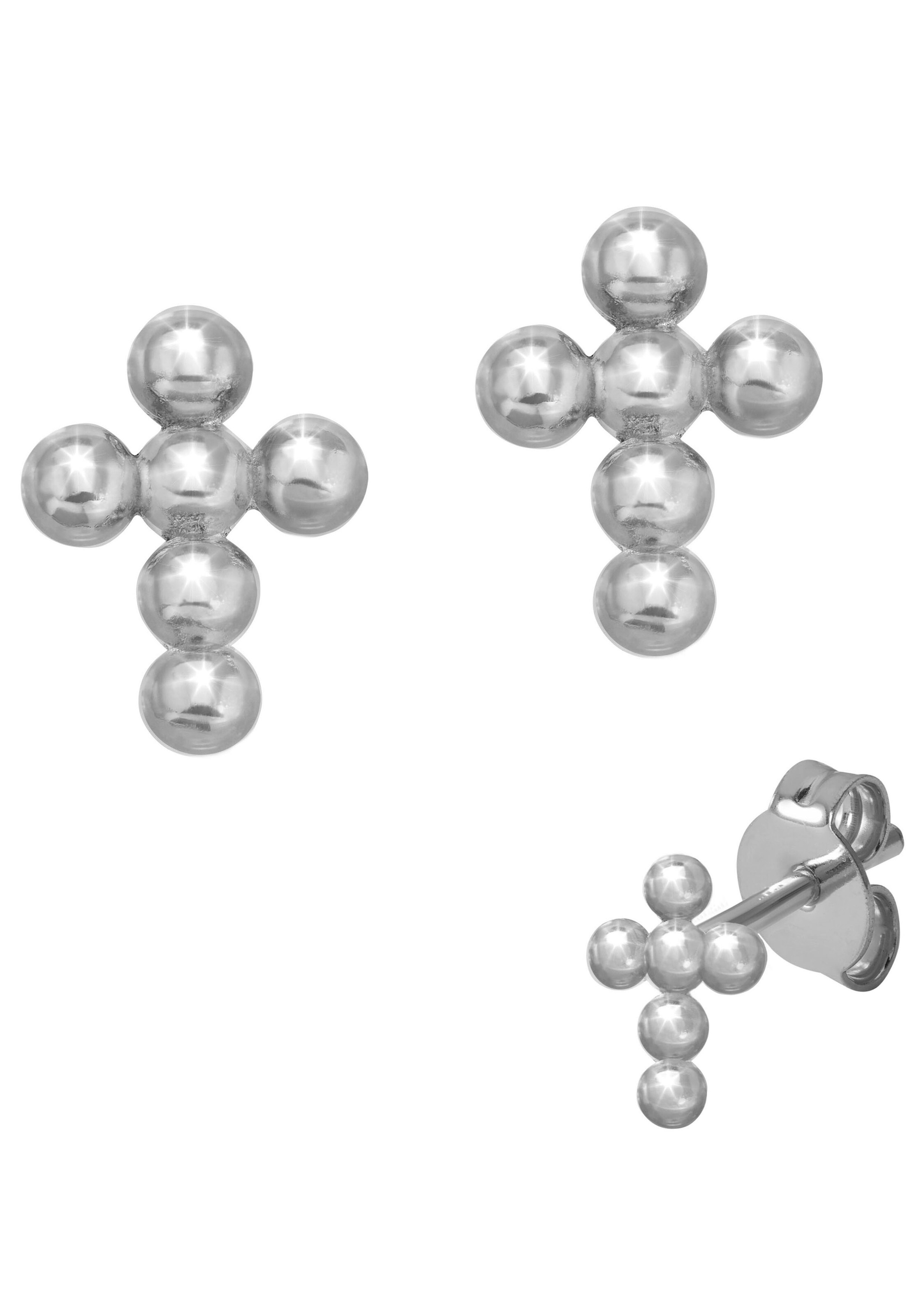 FIRETTI Ohrstecker in Silber: Vorderseite