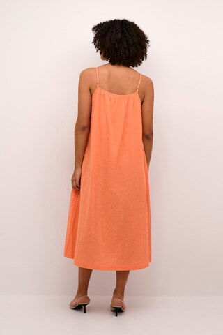 Kaffe Summer Dress in Orange