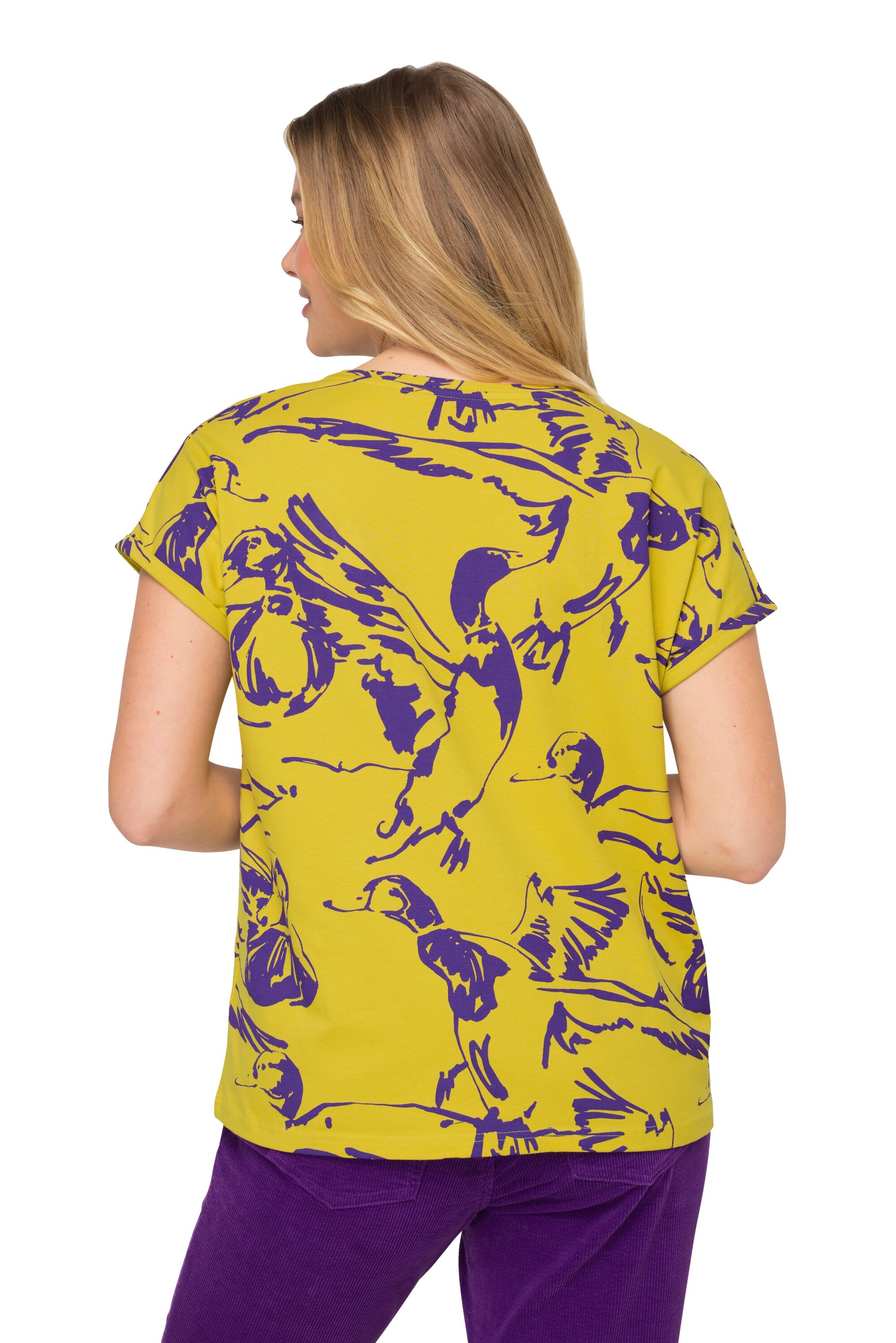 T-shirt LAURASØN en jaune