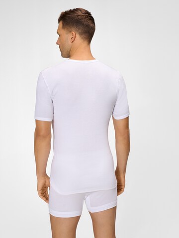 Ammann Shirt ' Organic Doppelripp ' in White