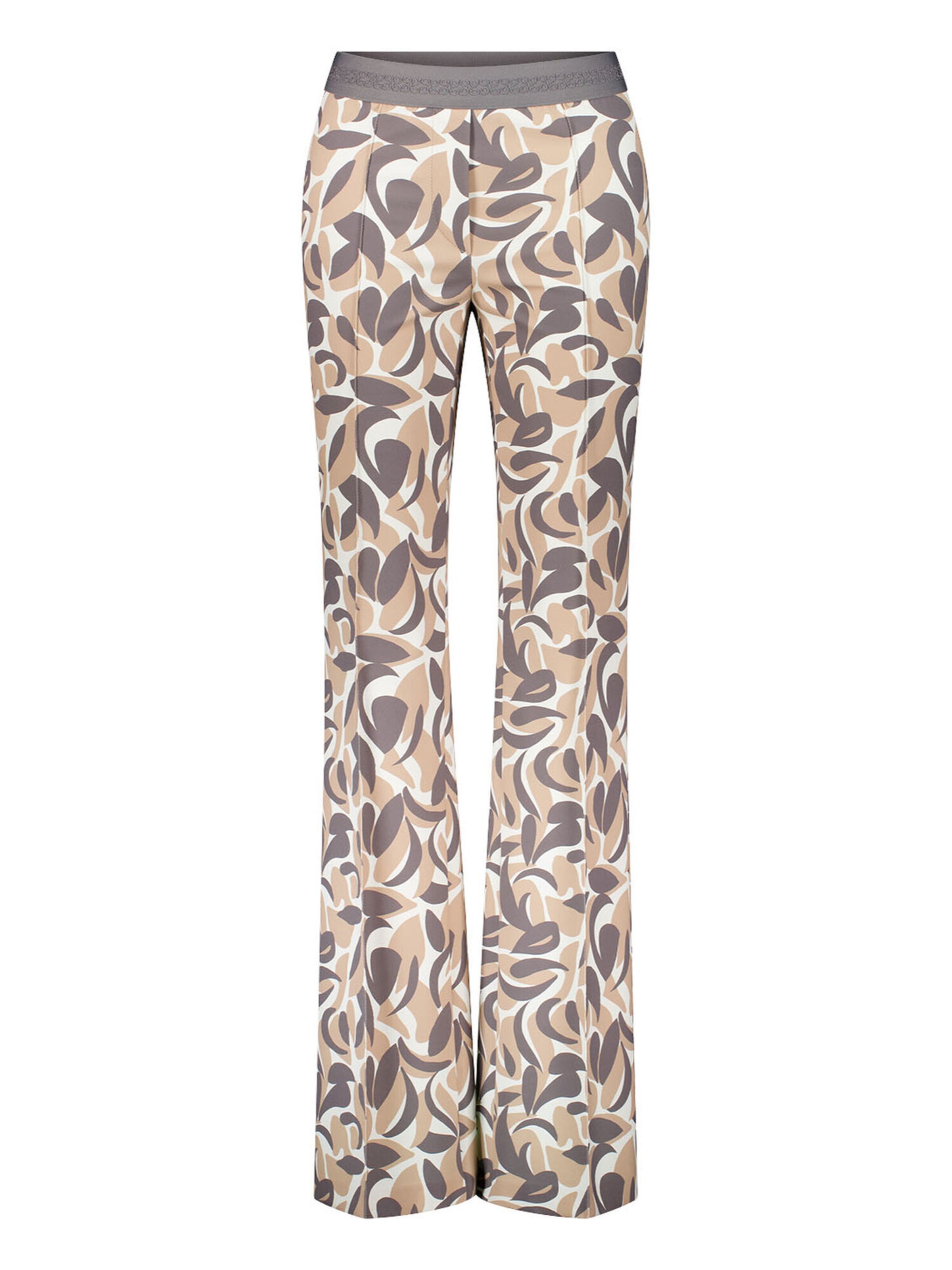 Gardeur Slimfit Hose 'ZARIA' in Beige: Vorderseite