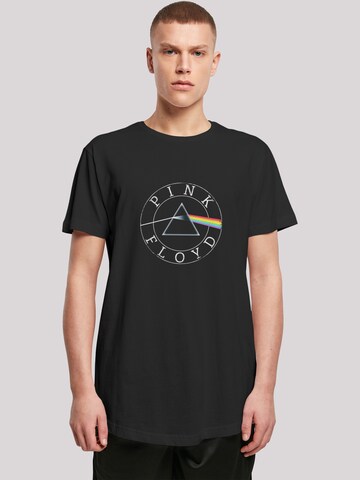 T-Shirt 'Pink Floyd Vintage Prism' F4NT4STIC en noir : devant