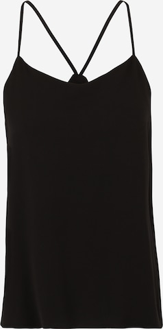 Only Tall Top 'ALMA' in Black: front