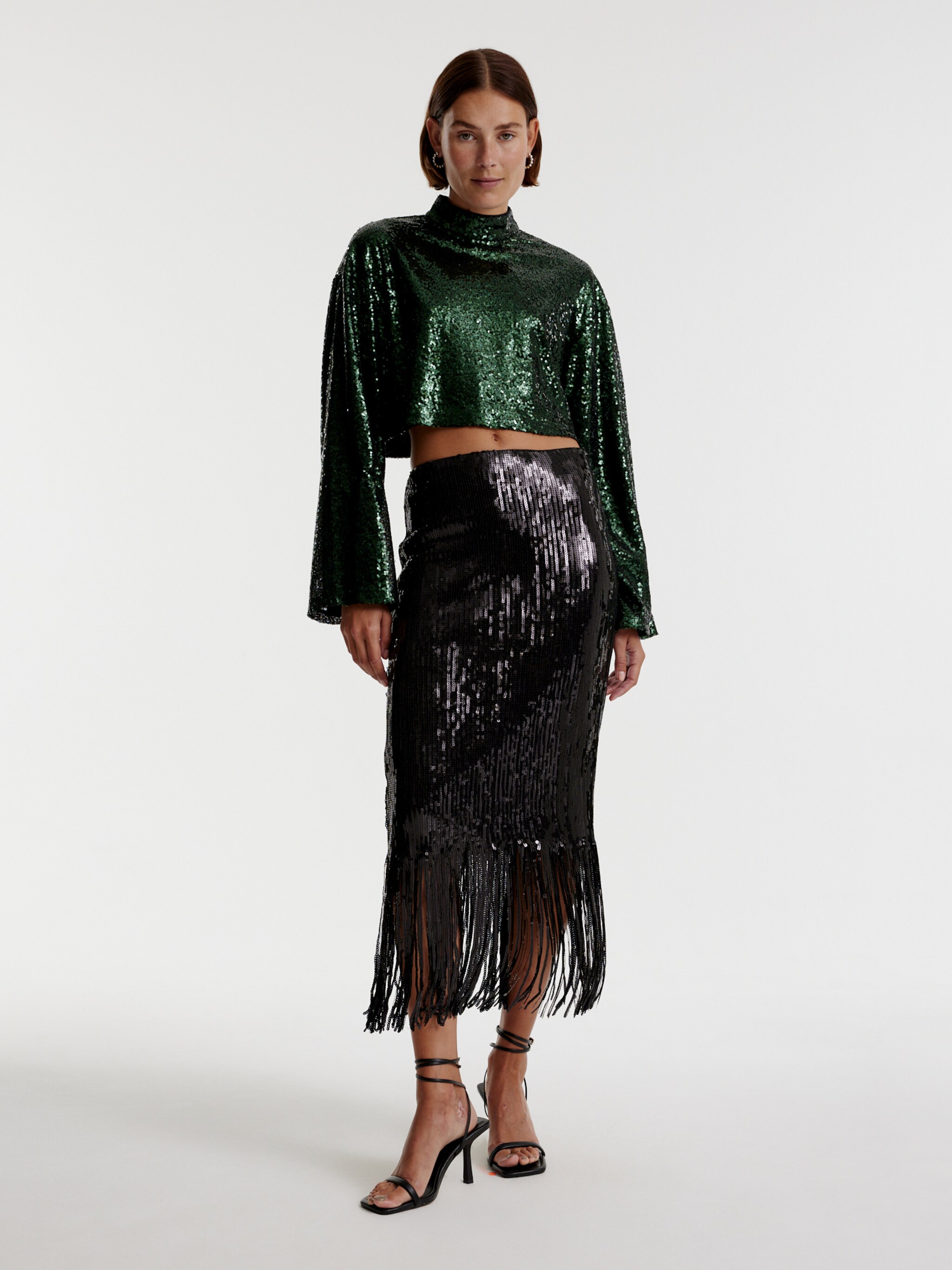 EDITED Producten Shirt ' Nyala' Groen