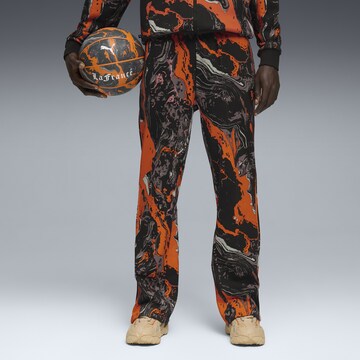 Loosefit Pantalon de sport 'Lafrancé Heem Era' PUMA en orange : devant