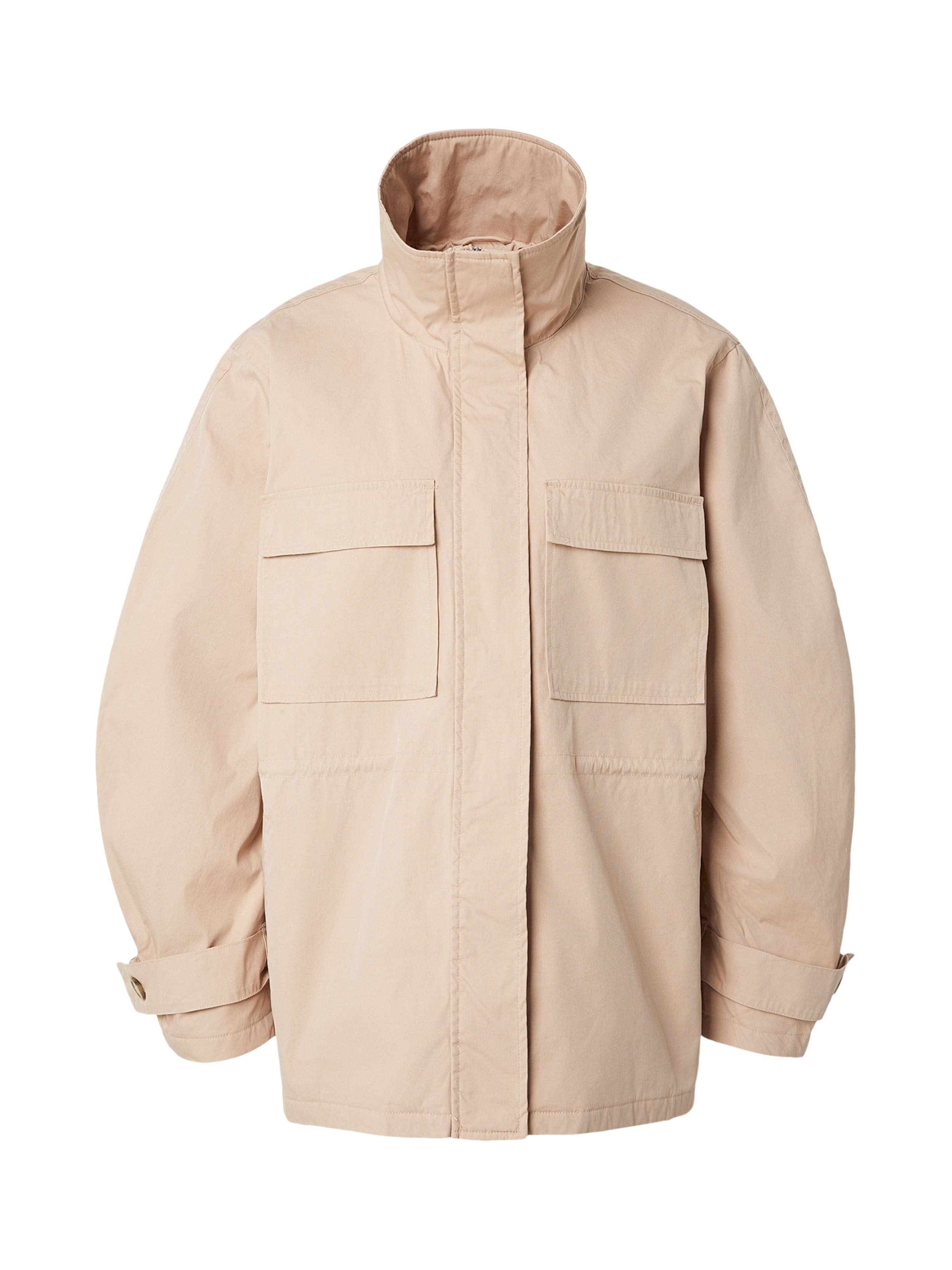 Monki Övergångsjacka i beige, Produktvy