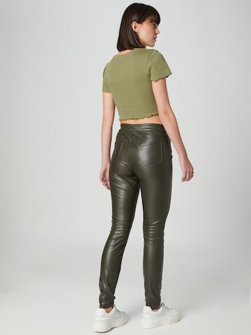 Guido Maria Kretschmer Women Slim fit Trousers 'Stella' in Green