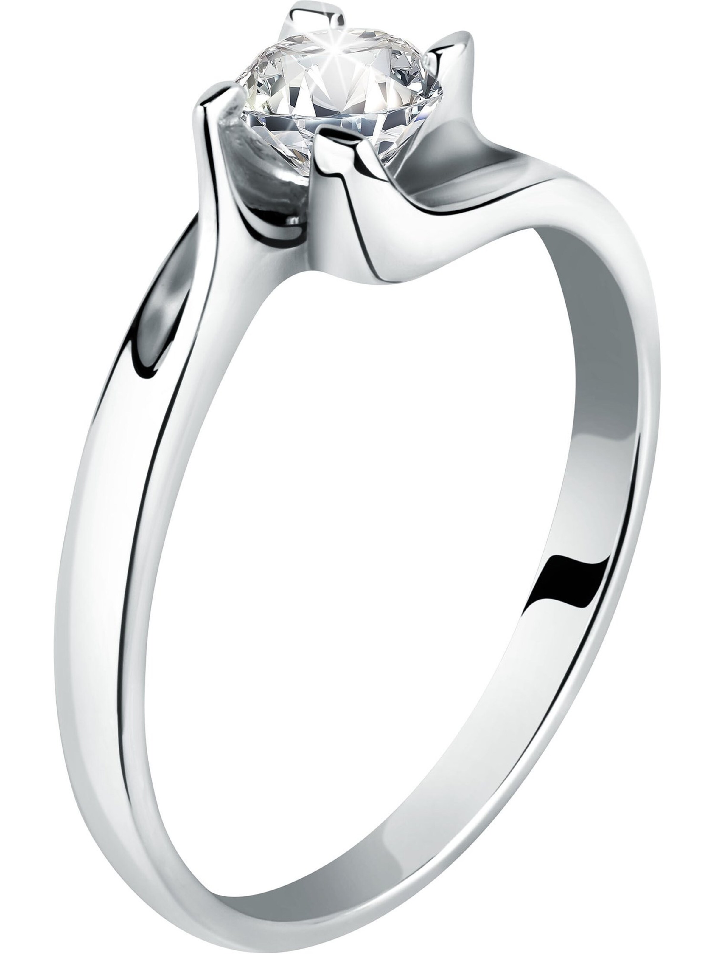 CHRIST Ring in Silver: front