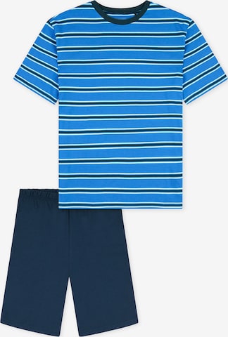 SCHIESSER Shorty ' Nightwear ' in Blau: Vorderseite