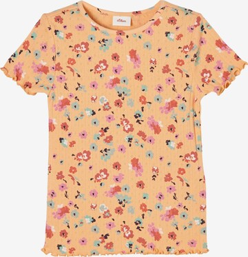 s.Oliver Shirt in Orange: front