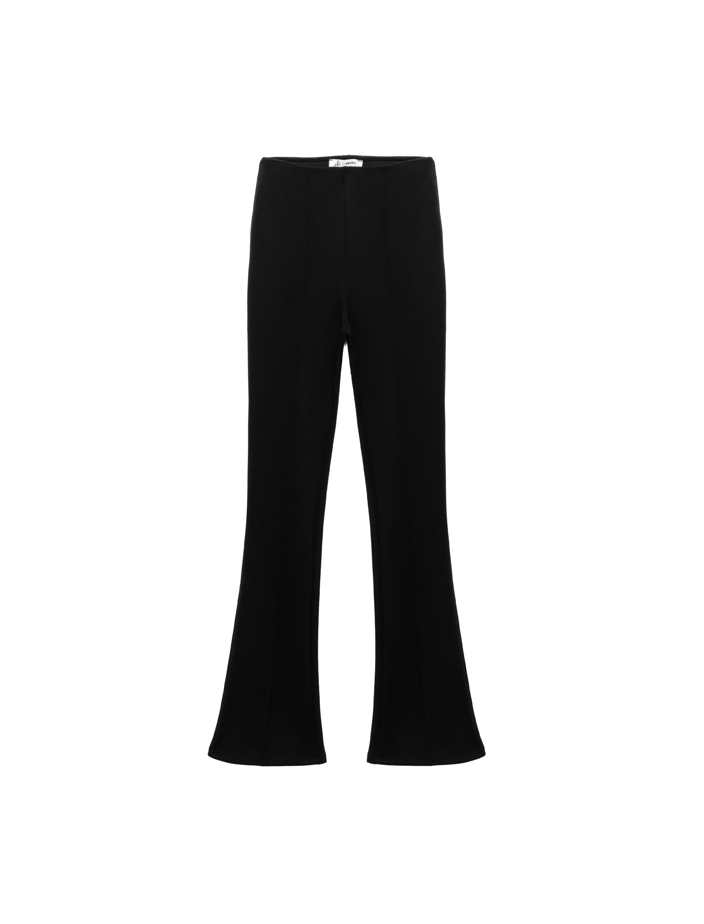 Koton Flared Hose in Schwarz: Vorderseite