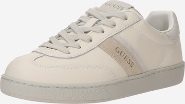 GUESS - Zapatillas deportivas bajas 'NOLINAS' en blanco: frente