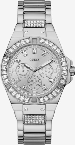 GUESS Analoog horloge 'Veus' in Zilver: voorkant