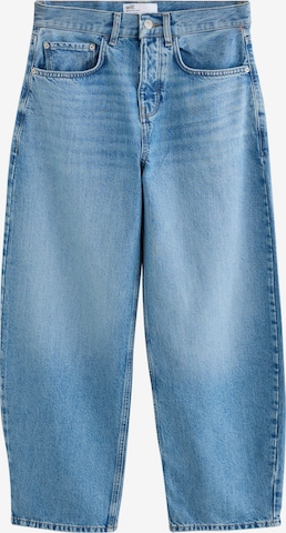 Barrel Jean self. en bleu : devant