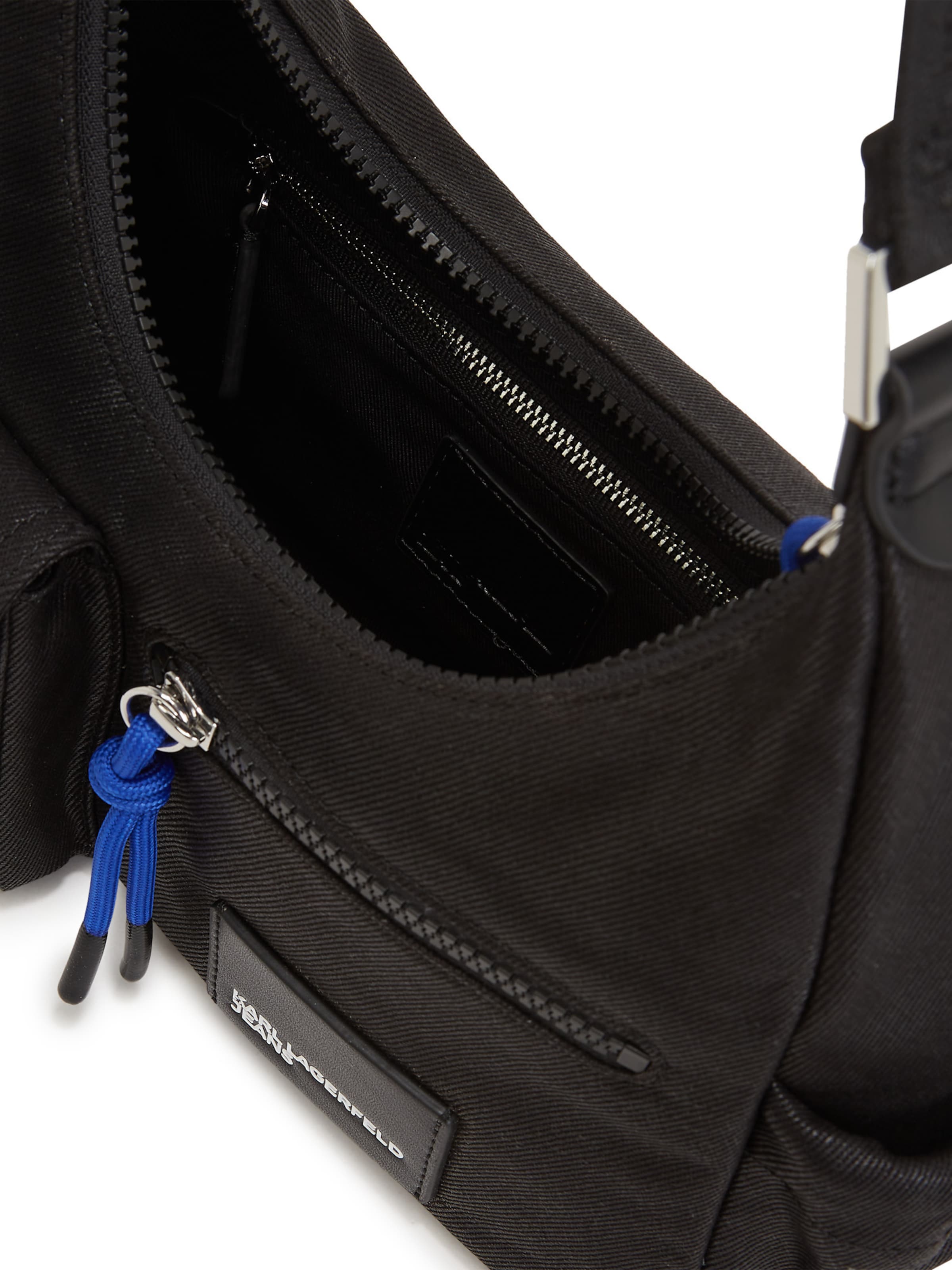 KARL LAGERFELD JEANS Axelremsväska i svart