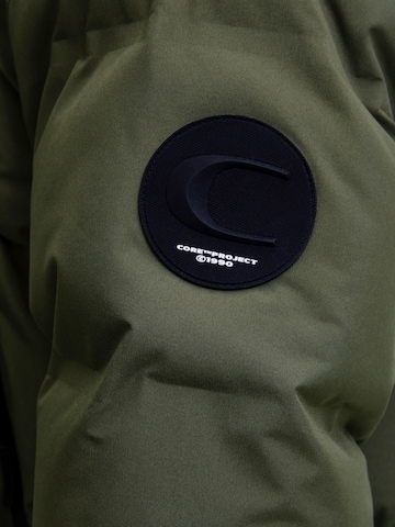 JACK & JONES Zimní bunda 'JCOFusion' – zelená