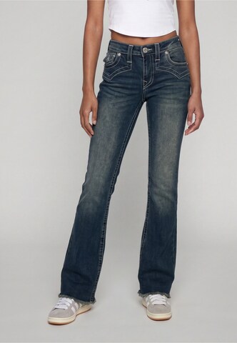 True Religion Bootcut Jeans 'Becca' in Blauw: voorkant