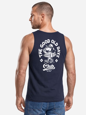 Neverless Shirt 'Good old Days'‌‌‌‌‌‌‌‌‌‌ in Blau