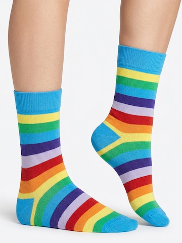 footstar Socken 'Ringel'‌‌‌‌‌ in Grün