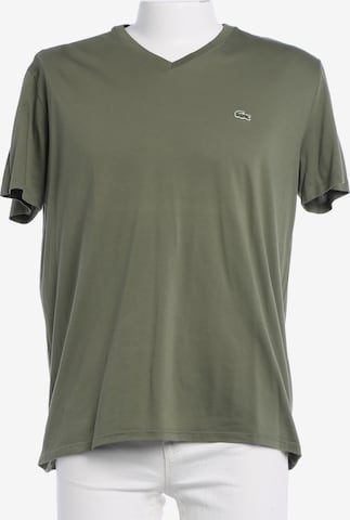 LACOSTE T-Shirt XL in Grün: Vorderseite