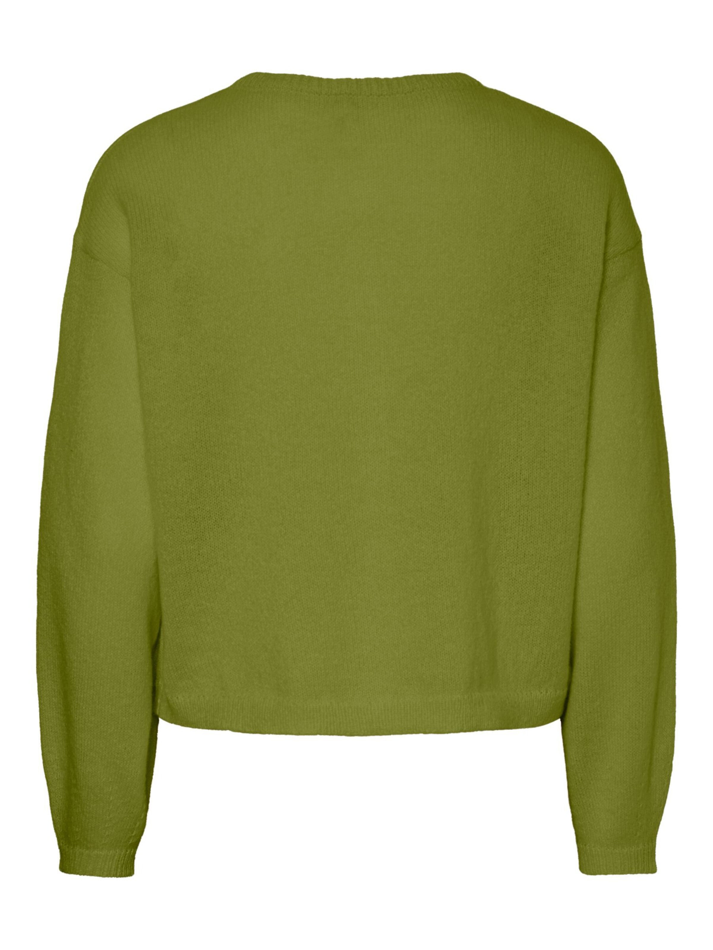 PIECES Gebreid vest 'PCIda' in Groen