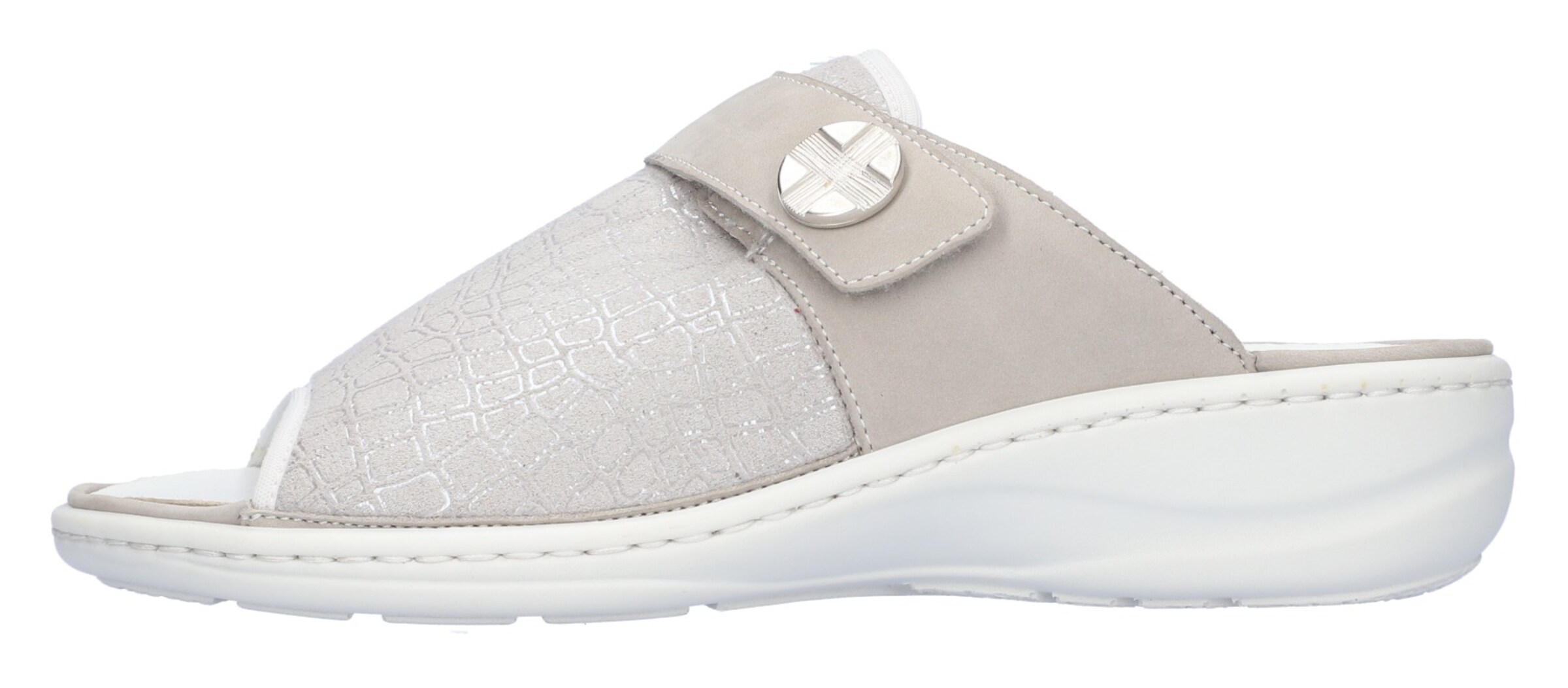 WALDLÄUFER Pantolette in Grau