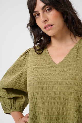 KAFFE CURVE Bluse 'Maisie' in Grün
