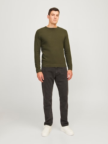 Pull-over 'JREBCALLUM' JJ Rebel en vert