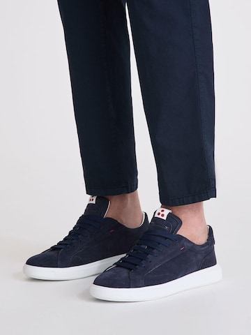 Peuterey Platform trainers 'PEUTEREY QUARTER 01 SUE SCARPE Scarpe' in Blue