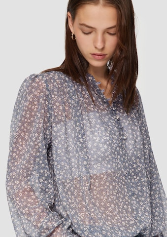 QS Bluse in Grau