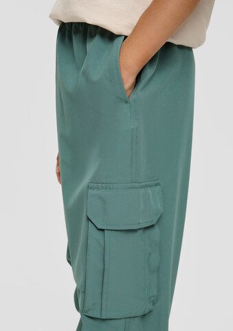 s.Oliver Tapered Broek in Groen