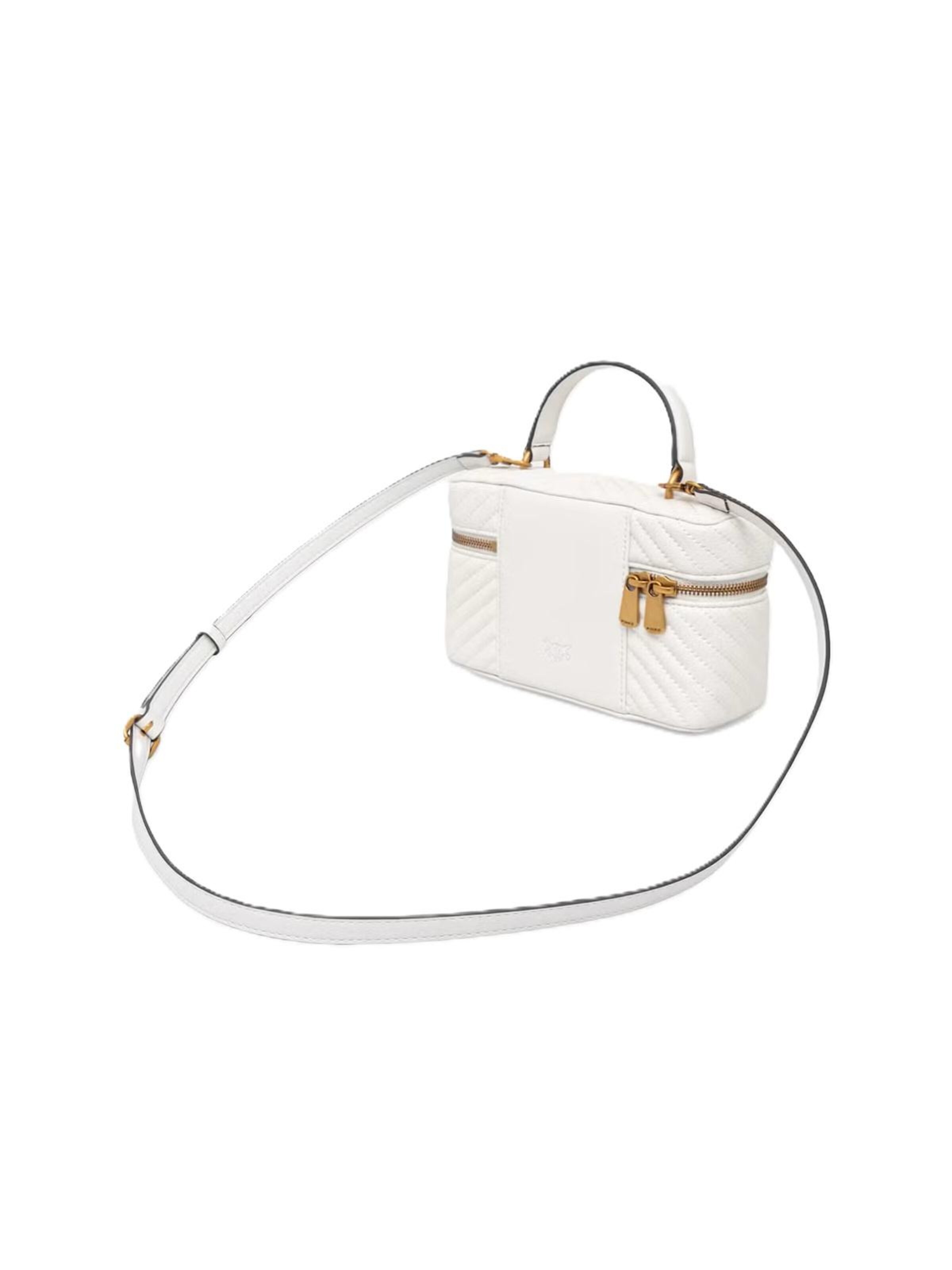 Borsa a mano '106382 A0GK' di PINKO in bianco