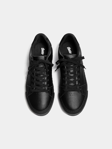 Pull&Bear Platform trainers in Black